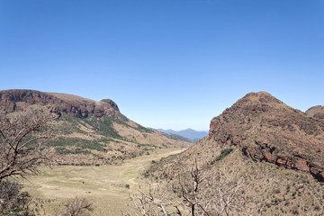 Landscape in the Marakele National Park, Limpopo, South Africa