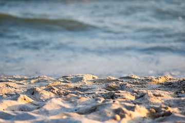 Fototapeta na wymiar sand of beach sea