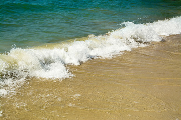 sand of beach sea