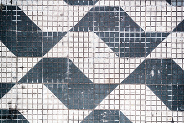 Traditional Pattern of Sao Paulo Streets in Brazil