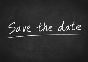 Obraz premium save the date