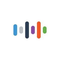 Music Color Logo Design Element