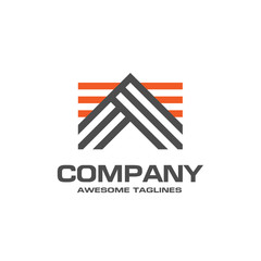 creative Letter A line Logo design vector template Linear. best letter A Type Character Symbol Monogram Logotype 