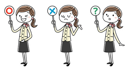 ビジネスウーマン：回答
