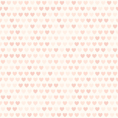Heart pattern. Vector seamless background