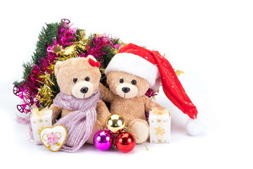 Christmas Tree with Gifts,Christmas concept.