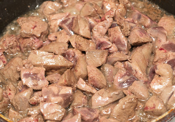 fried turkey liver