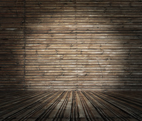 old wooden interior