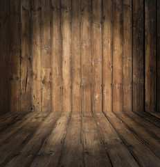 old wooden interior