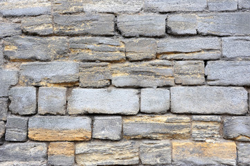 Obraz premium Shell rock wall backkground