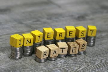 Concept of raising interest rates
