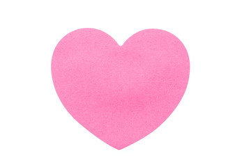Heart paper note