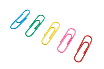 Colorful paper clip