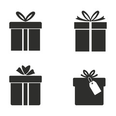 Gift Box icon set.