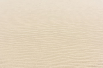 Fototapeta na wymiar Pure simple sandy Zen beach