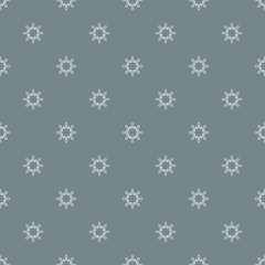 Naklejka na ściany i meble Christmas snowflakes seamless background. 