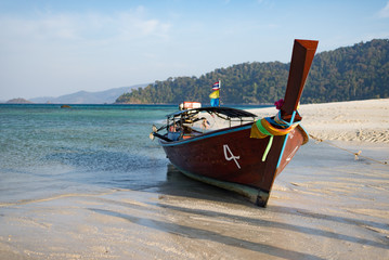 Longtail Boat at Koh Lipe,Thailand