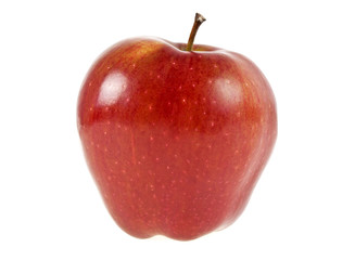Red apple isolated on a white background