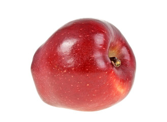 Red apple isolated on a white background