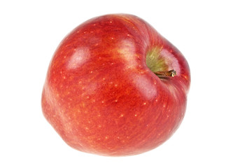 Red apple isolated on a white background
