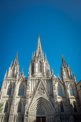 Fototapeta na wymiar Barcelona Cathedral. Spain.