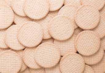 Tasty biscuits background