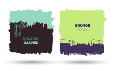 Abstract modern grunge banners © Maria Kazanova