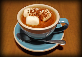 American Hot Chocolate with Marshmallows