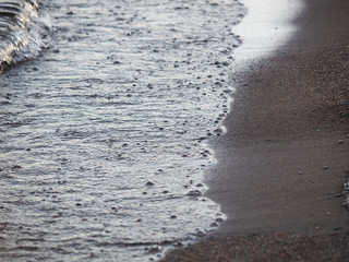 wave on the beach