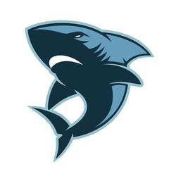 Obraz premium Shark logo mascot