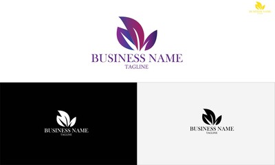 spa and salon vector logo