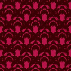 Seamless pattern Japanese. 和風パターン