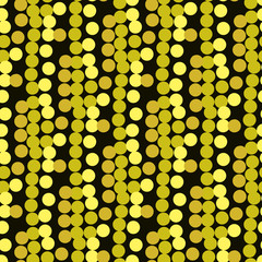 Random polkadots background. Seamless pattern.Vector. ランダムドットパターン