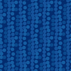 Random polkadots background. Seamless pattern.Vector. ランダムドットパターン
