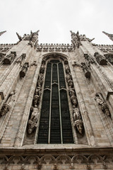 detail of Duomo di Milano