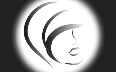 Vector illustration woman