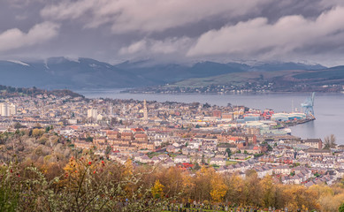 Greenock Town Inverclyde Scotland