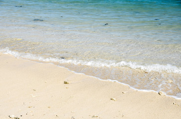 Waves on the beach, Mauritius