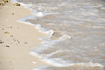 Waves on the beach, Mauritius