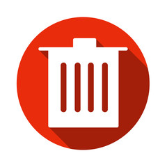 Long Shadow Papierkorb