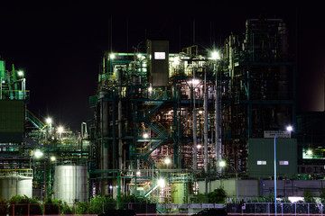 四日市工場夜景