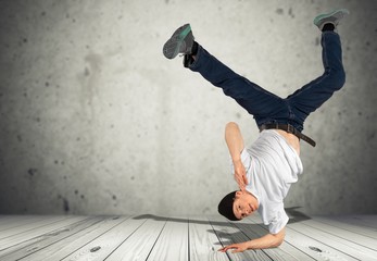 Breakdancing.