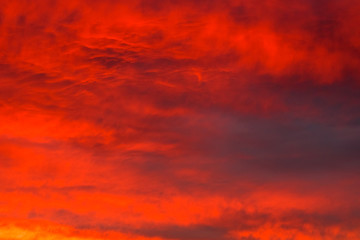 Abendhimmel Sonnenuntergang