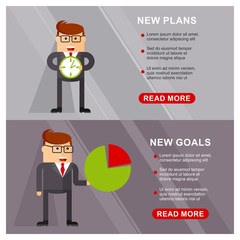 business banner plans