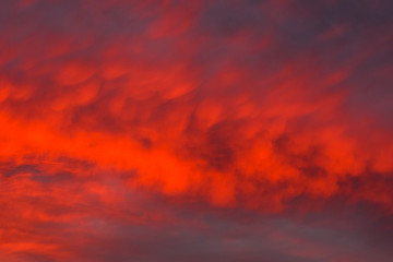 Obraz premium Abendhimmel Sonnenuntergang