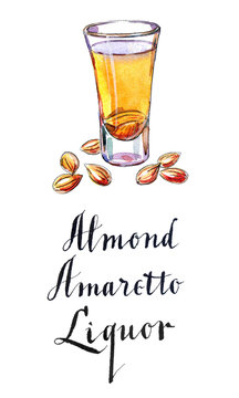 Almond liquor Amaretto
