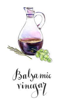 Bottle Of Balsamic Vinegar