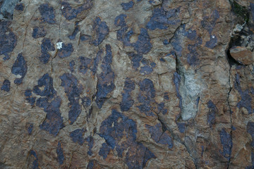 Stone texture with rust