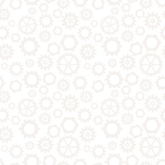 Abstract geometric gear light gray graphic design cog wheel pattern