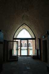 Architectural Modern Brick Arch Interior